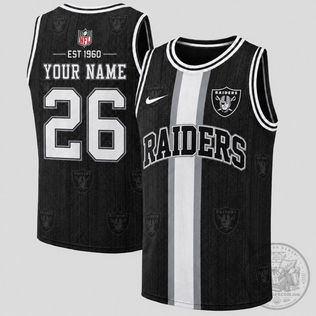 Las Vegas Raiders Premium NFL Game Day Edition Tank Top NY Las Vegas Raiders | Premium NFL Game Day Edition Tank Top NY