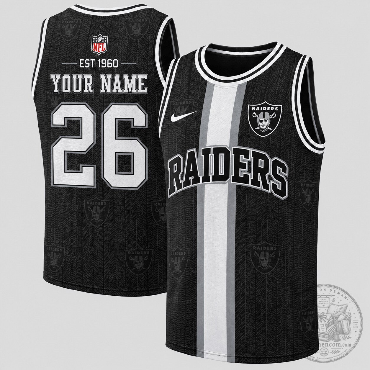 Las Vegas Raiders | Premium NFL Game Day Edition Tank Top NY