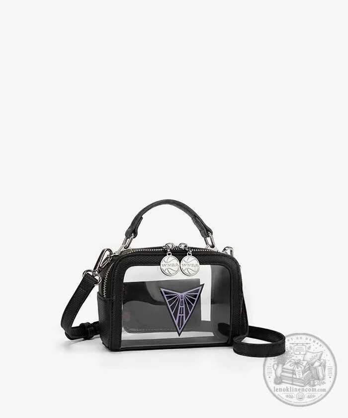 Golden State Valkyries WNBA Clear Crossbody Bag with Adjustable Strap 21 Golden State Valkyries WNBA Clear Crossbody Bag with Adjustable Strap