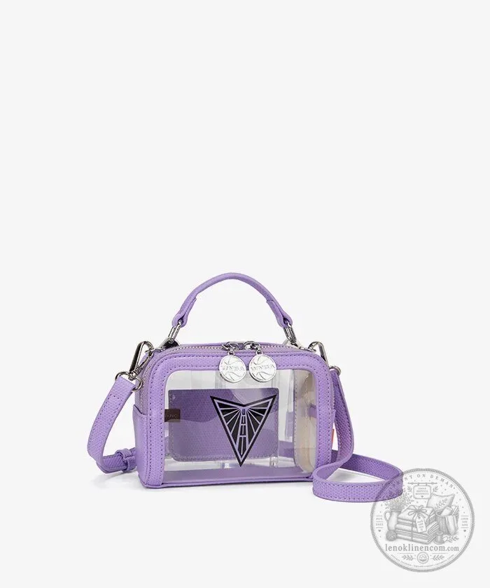 Golden State Valkyries WNBA Clear Crossbody Bag with Adjustable Strap 30 Golden State Valkyries WNBA Clear Crossbody Bag with Adjustable Strap