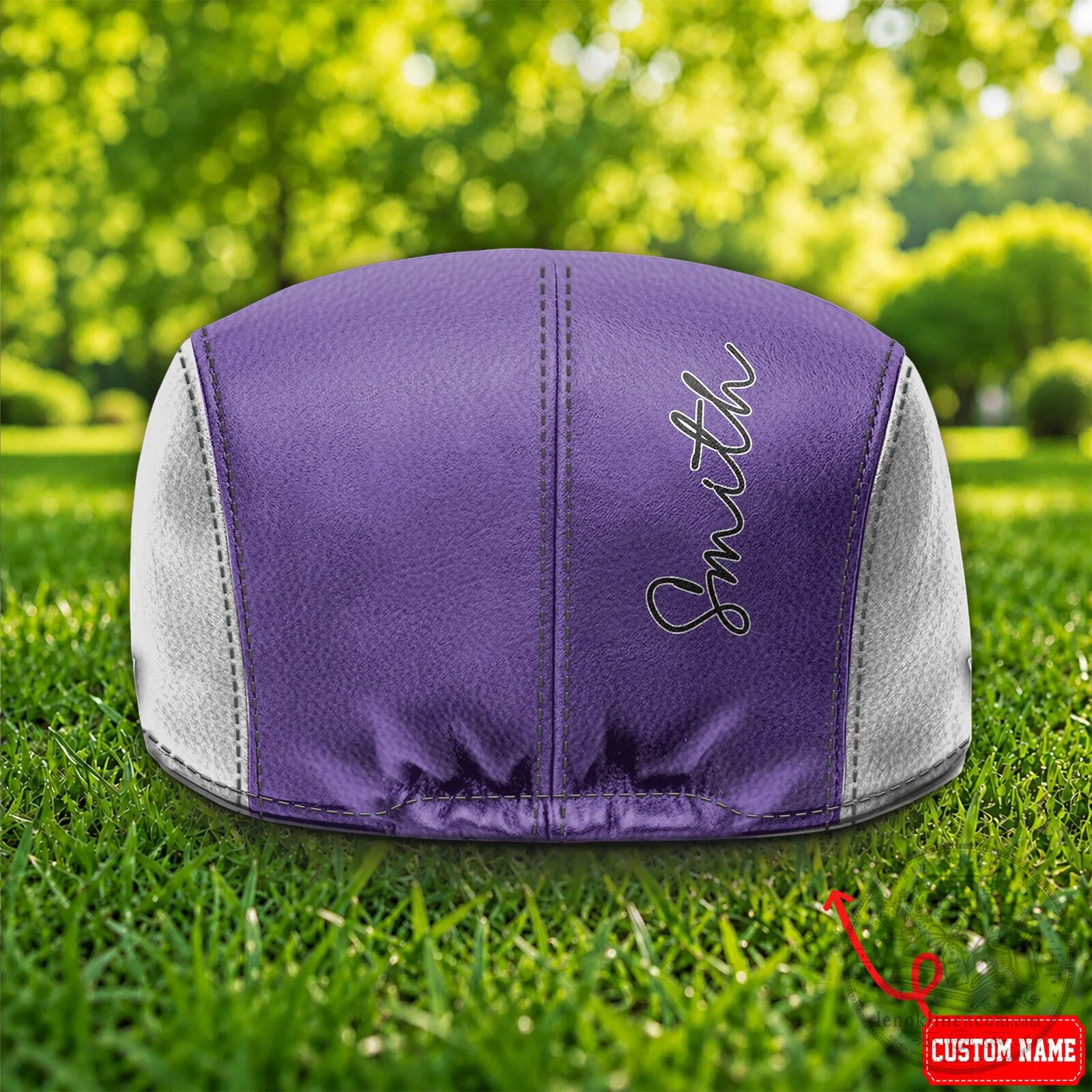Northwestern Wildcats NCAA Team Logo Purple Flat Cap Hat 7 Northwestern Wildcats NCAA Team Logo Purple Flat Cap Hat