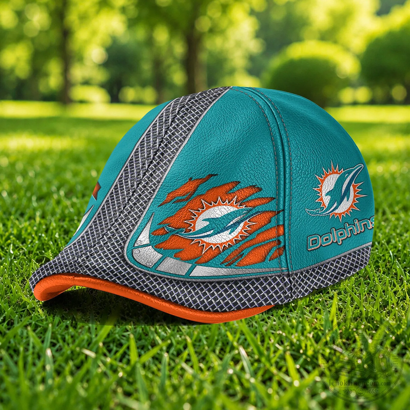 Miami Dolphins NFL Football Team Ivy Cap Flat Cap for Men and Women