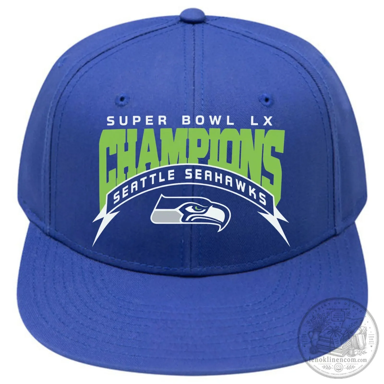 Seattle Seahawks Snapback Hat - Super Bowl LX Champions Cap 9 Seattle Seahawks Snapback Hat - Super Bowl LX Champions Cap