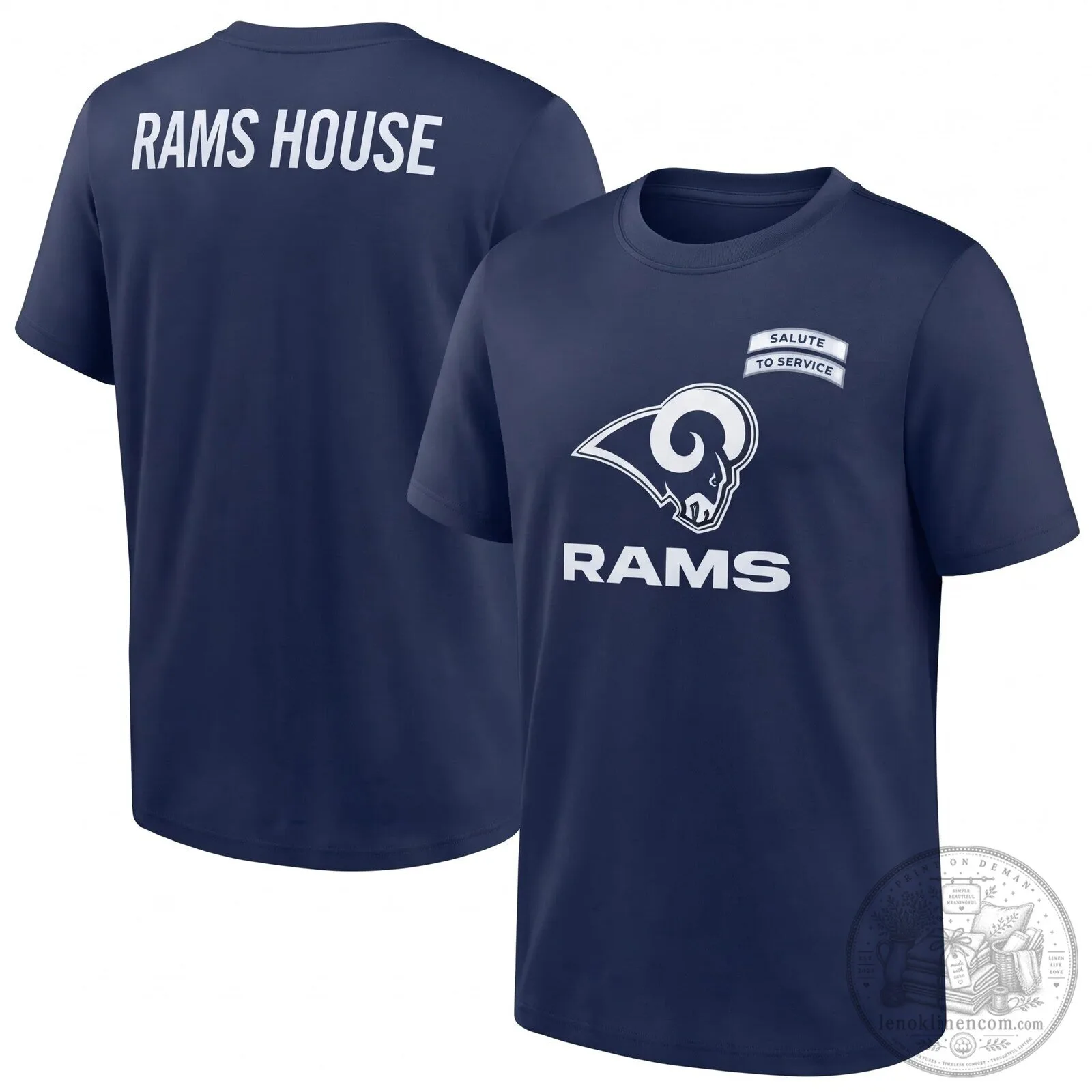 Los Angeles Rams Salute To Service Military Green T-Shirt 8 Los Angeles Rams Salute To Service Military Green T-Shirt