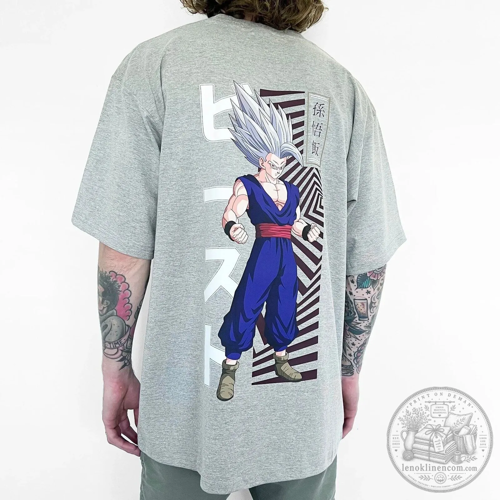 Dragon Ball Super Son Gohan Beast Mode Anime Graphic T-Shirt