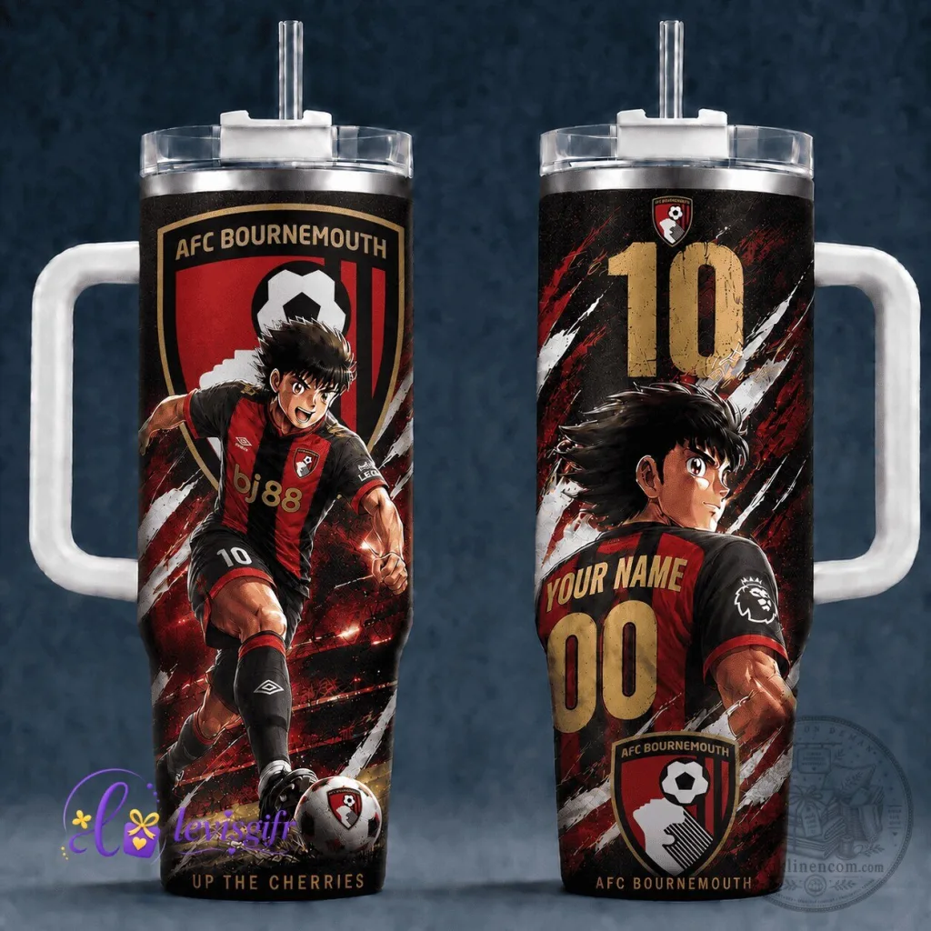 Custom Peanuts Night Brewers Baseball Jersey x Snoopy Edition 31 AFC Bournemouth Soccer Team Anime Art Personalized Tumbler