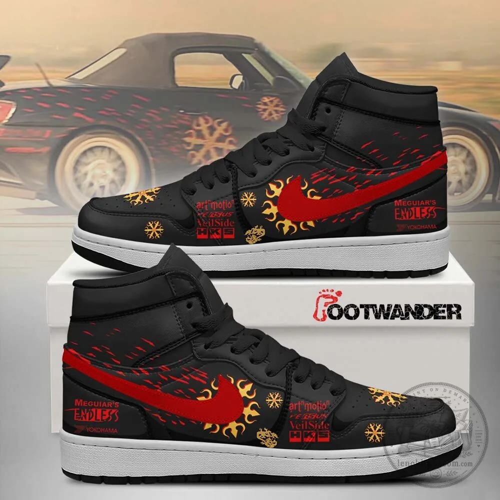 Fast and Furious Johnny Tran Honda S2000 Meguiar's Endless Custom Shoes