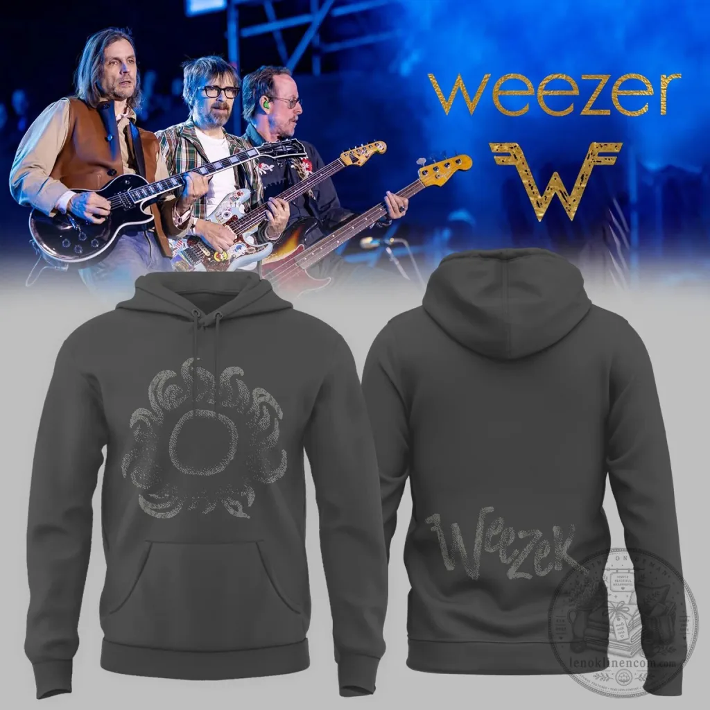 Weezer Band The Gathering Tour 2026 Concert Music Hoodie Weezer Band The Gathering Tour 2026 Concert Music Hoodie