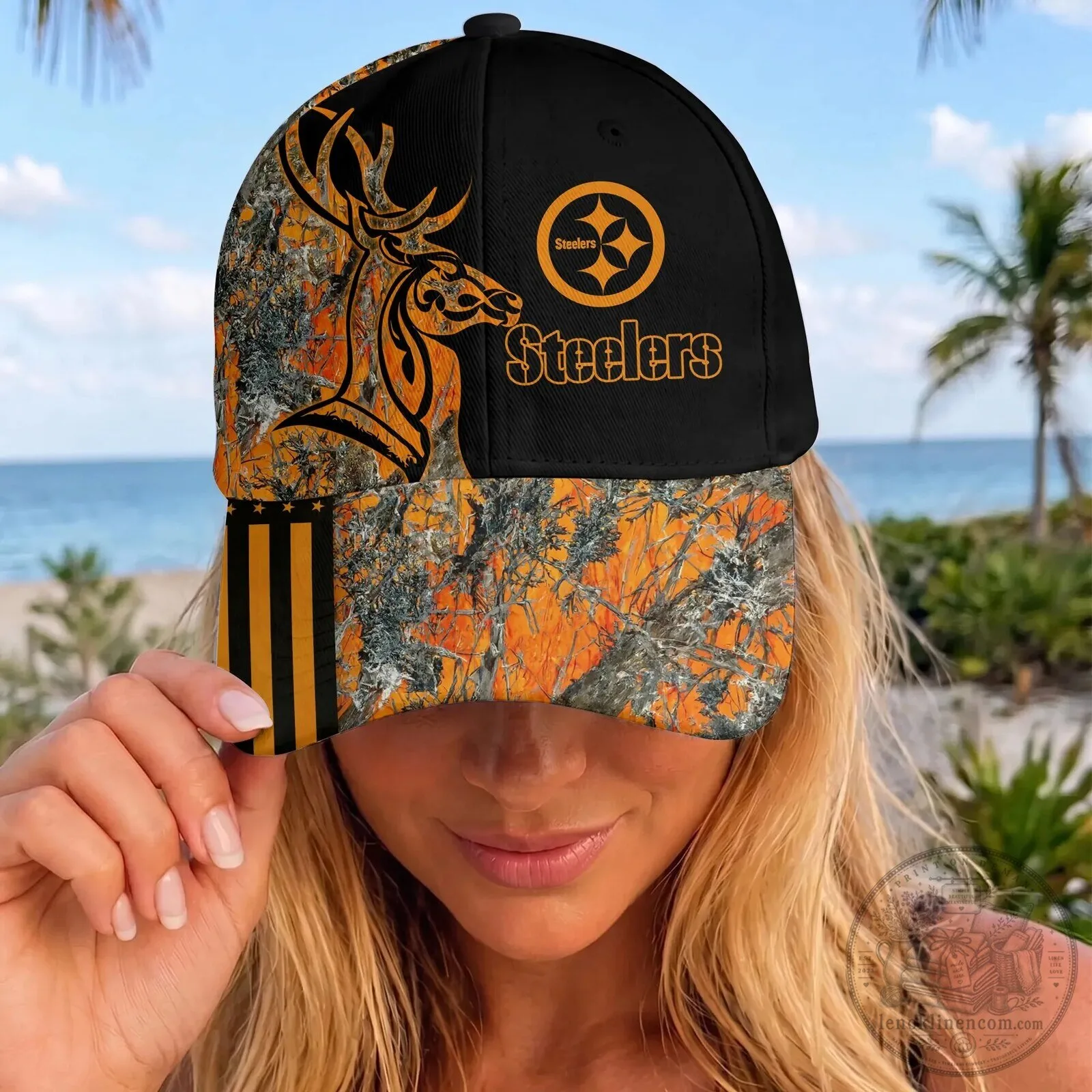 Pittsburgh Steelers Deer Hunting Camouflage Pattern Baseball Cap Hat 8 Pittsburgh Steelers Deer Hunting Camouflage Pattern Baseball Cap Hat