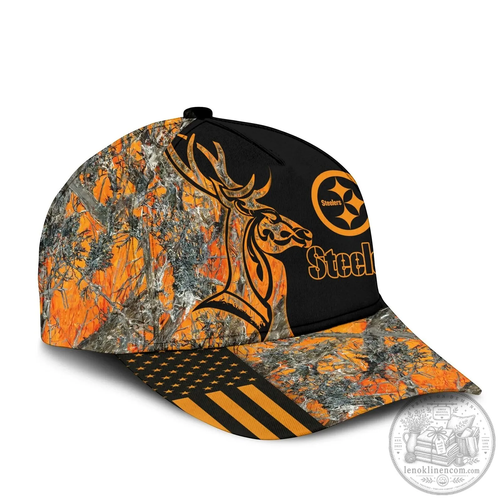 Pittsburgh Steelers Deer Hunting Camouflage Pattern Baseball Cap Hat 9 Pittsburgh Steelers Deer Hunting Camouflage Pattern Baseball Cap Hat
