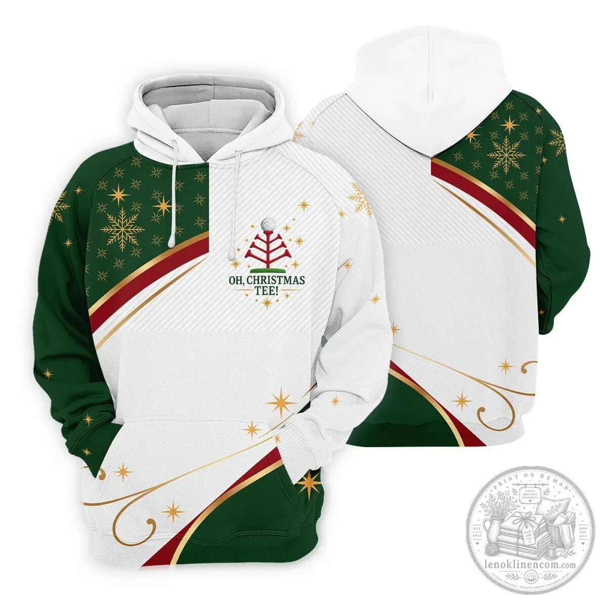 Oh Christmas Tee Golfing Holiday Polo Shirt for Men 19 Oh Christmas Tee Golfing Holiday Polo Shirt for Men