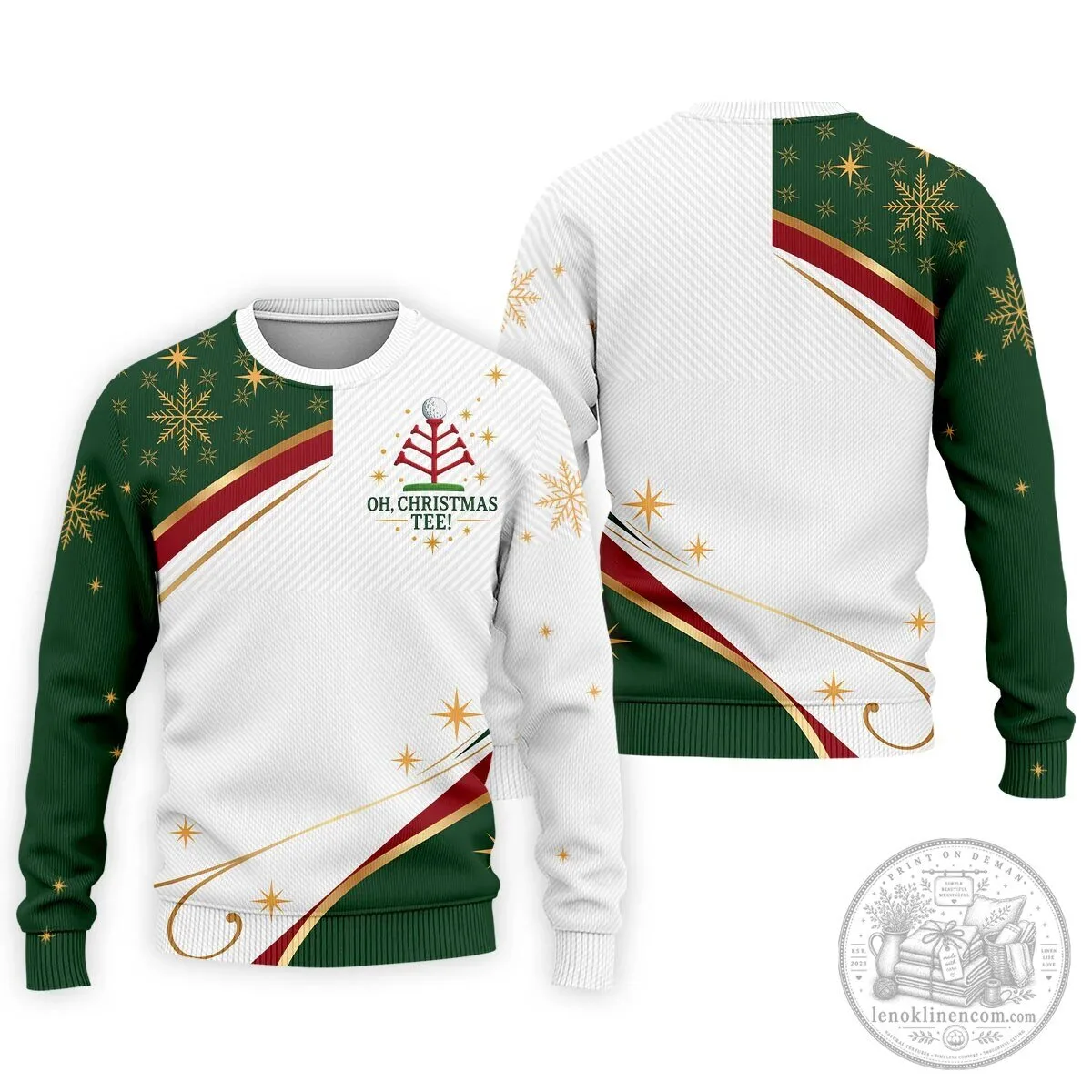 Oh Christmas Tee Golfing Holiday Polo Shirt for Men 21 Oh Christmas Tee Golfing Holiday Polo Shirt for Men