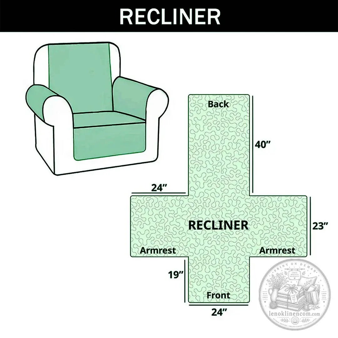 Heartfelt Schnauzer Family Quilted Sofa Slipcover with Patchwork Design 11 Heartfelt Schnauzer Family Quilted Sofa Slipcover with Patchwork Design